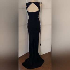 Nicole Miller black formal gown
